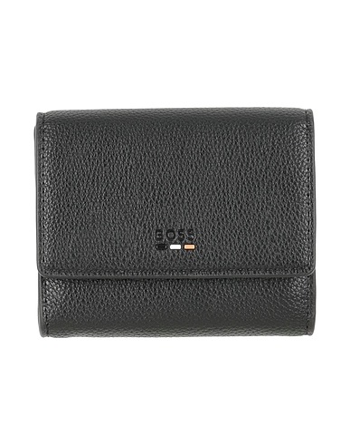 BOSS Wallet Black Leather