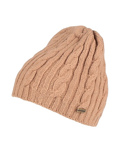 BARBOUR Hat Camel 100% Lambswool