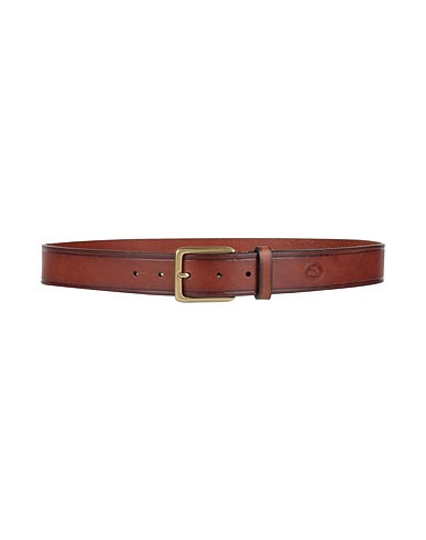 THE BRIDGE Leather belt Tan Leather