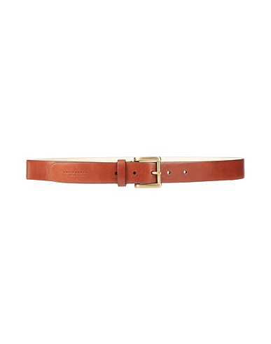THE BRIDGE Regular belt Brown Leather