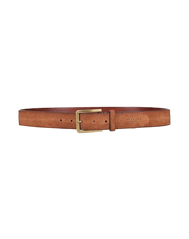 THE BRIDGE Leather belt Brown Leather
