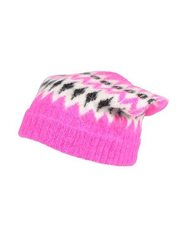 KANGRA Hat Fuchsia 58% Alpaca wool, 27% Polyamide, 15% Wool
