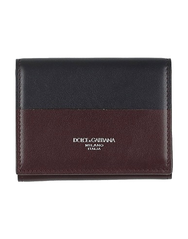 DOLCE&GABBANA Wallet Burgundy 100% Calfskin