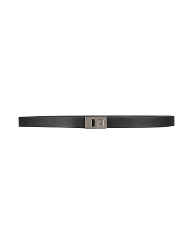 FERRAGAMO Regular belt Black Leather