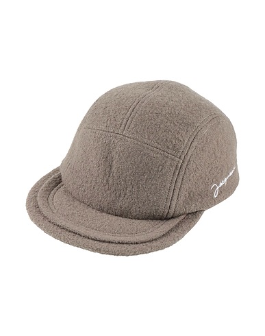JACQUEMUS Hat Grey 100% Wool