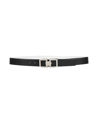 FERRAGAMO Leather belt Black Leather