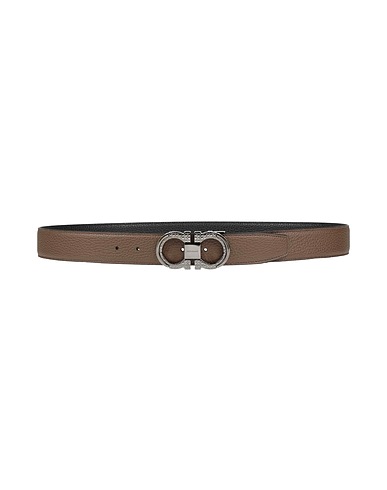 FERRAGAMO Leather belt Brown Leather