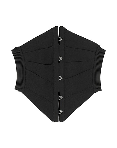 ROBERTO CAVALLI High-waist belt Black 81% Viscose, 18% Polyamide, 1% Elastane