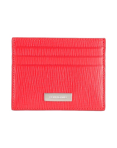 FERRAGAMO Small Leather Goods Red Calfskin