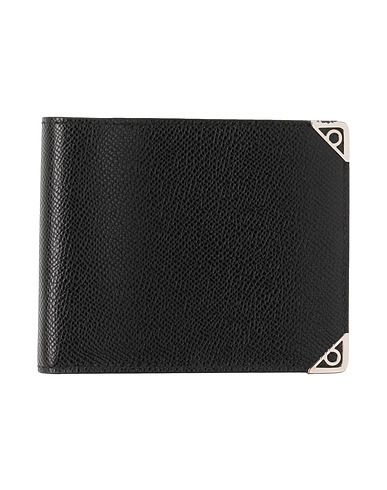 FERRAGAMO Wallet Black Calfskin