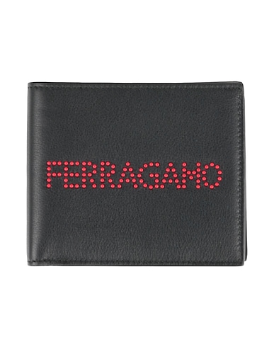 FERRAGAMO Wallet Black Leather