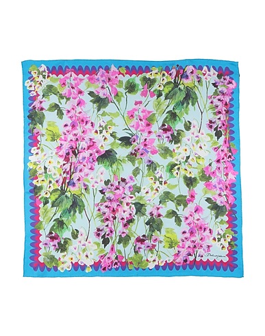 DOLCE&GABBANA Scarves and foulards Sky blue 100% Silk