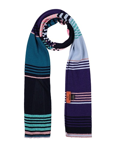 MISSONI Sciarpe e foulard Viola 46% Viscosa, 26% Lana, 26% Acrilico, 2% Poliestere