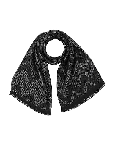 MISSONI Scarves and foulards Black 98% Wool, 2% Polyamide