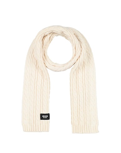 MSGM Scarves and foulards KIDS Ivory 50% Acrylic, 50% Wool