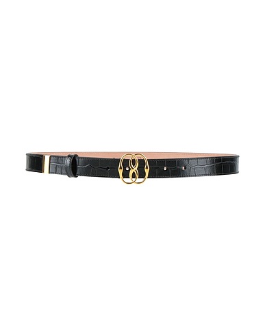 BALLY Regular belt Black Leather