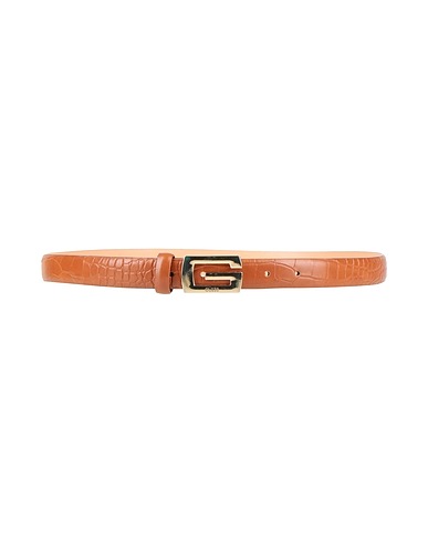 GUESS Cintura Regular Cammello 100% Poliuretano
