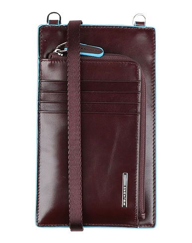 PIQUADRO PICCOLA PELLETTERIA Cioccolato Pelle di bovino