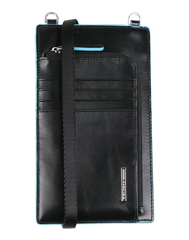 PIQUADRO Kleinlederwaren Schwarz Rindsleder