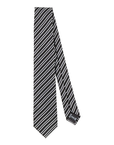GIORGIO ARMANI Cravatte e papillon Nero 90% Seta, 10% Cotone