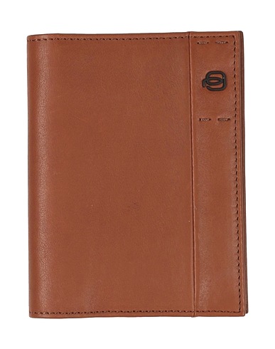 PIQUADRO Document holder Brown Cow leather