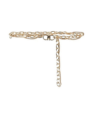 FERRAGAMO Thin belt Gold Brass