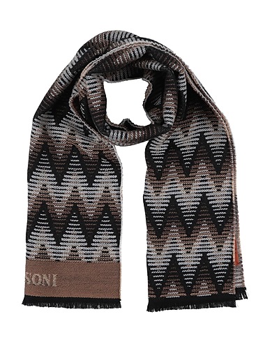 MISSONI Scarves and foulards Light brown 100% Wool