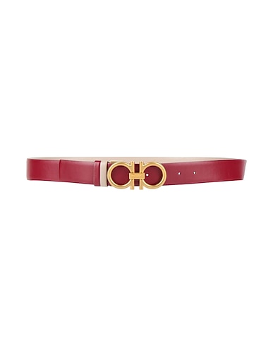 FERRAGAMO Regular belt Brick Leather