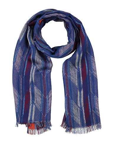 MISSONI Scarves and foulards Bright blue 84% Viscose, 16% Silk