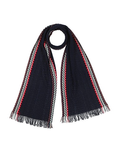 MISSONI Scarves and foulards Midnight blue 100% Wool
