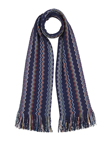 MISSONI Scarves and foulards Navy blue 100% Wool