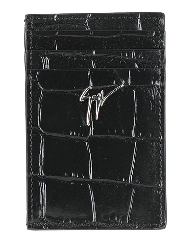 GIUSEPPE ZANOTTI Small Leather Goods Black Leather