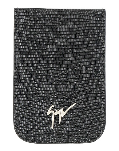 GIUSEPPE ZANOTTI Small Leather Goods Black Leather