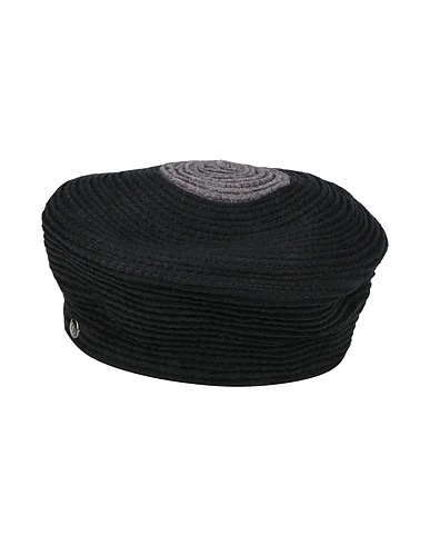 GIORGIO ARMANI Hat Black 60% Viscose, 40% Wool, Cotton, Acetate
