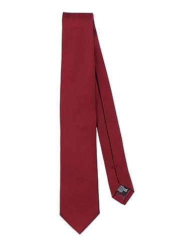 GIORGIO ARMANI Cravatte e papillon Bordeaux 100% Seta