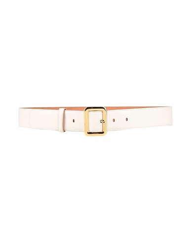 BALLY Leather belt White Leather