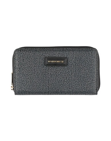 BORBONESE Wallet Military green 100% Polyester