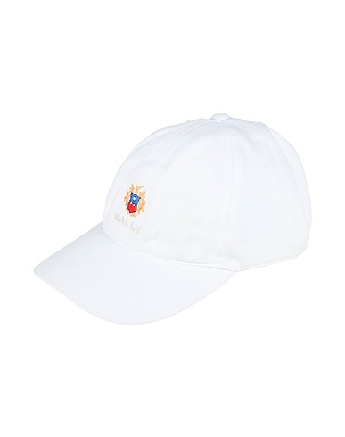 BALLY Hat White 100% Cotton