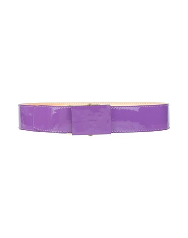 ROCHAS Cintura Regular Viola 100% Pelle di vitello
