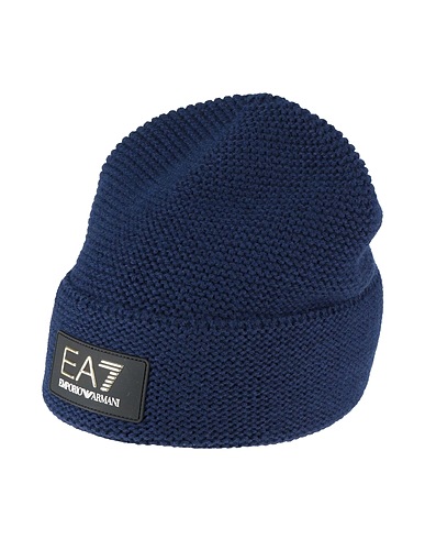 EA7 ACCESSORIES Navy blue 80% Recycled wool, 20% Polyamide