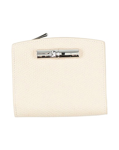 LONGCHAMP Wallet Cream Leather