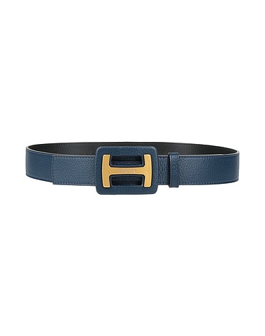 HOGAN Gürtel Nachtblau Leder