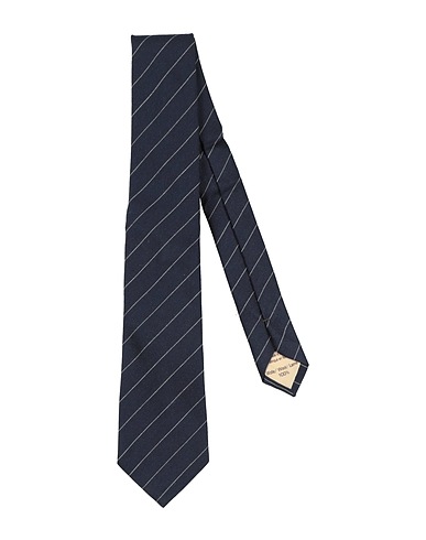 BLICK. Ties and bow ties Midnight blue 100% Wool