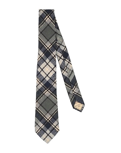 BLICK. Ties and bow ties Light grey 100% Wool