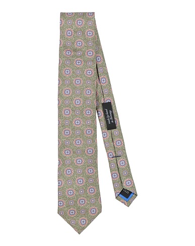 ASCOT Ties and bow ties Sage green 100% Silk