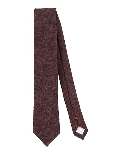 ALTEA Ties and bow ties Dark brown 28% Cotton, 24% Polyacrylic, 24% Silk, 14% Polyamide, 10% Wool