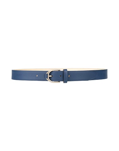 LONGCHAMP Regular belt Navy blue Calfskin