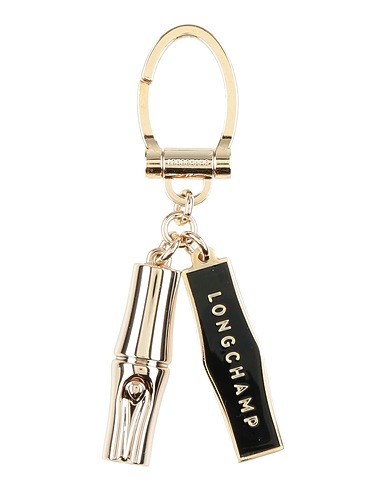 LONGCHAMP Key ring Black Metal