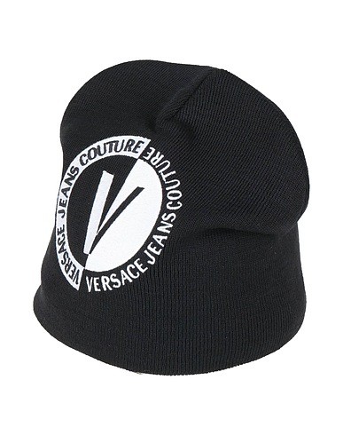 VERSACE JEANS COUTURE Cappello Nero 50% Acrilico, 50% Lana