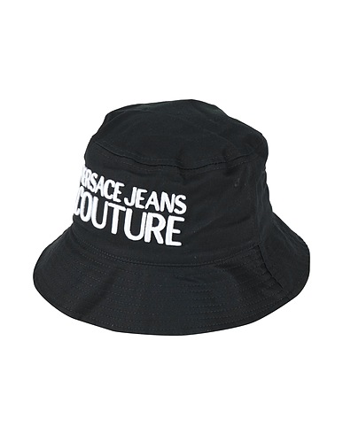 VERSACE JEANS COUTURE Hat Black 100% Cotton